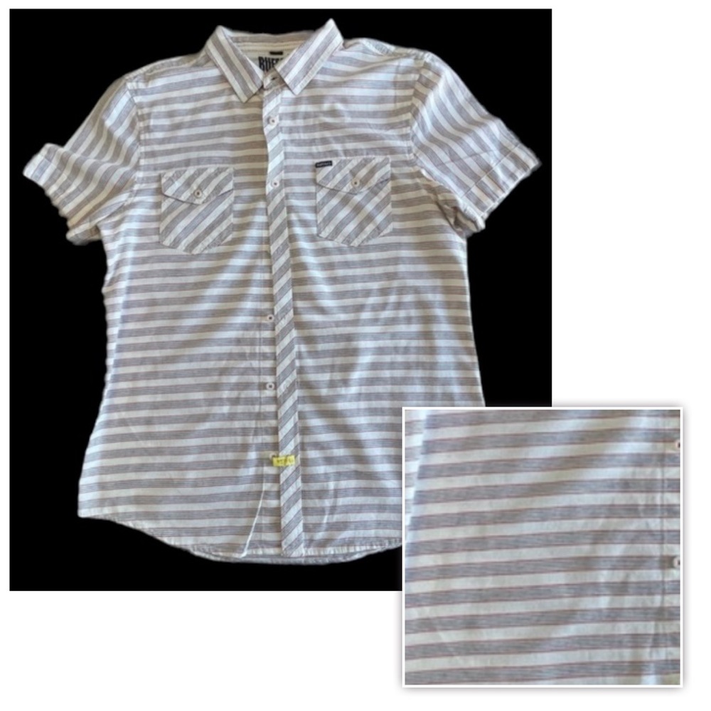 Buffalo David Bitton Short Sleeve Button Down Shirt